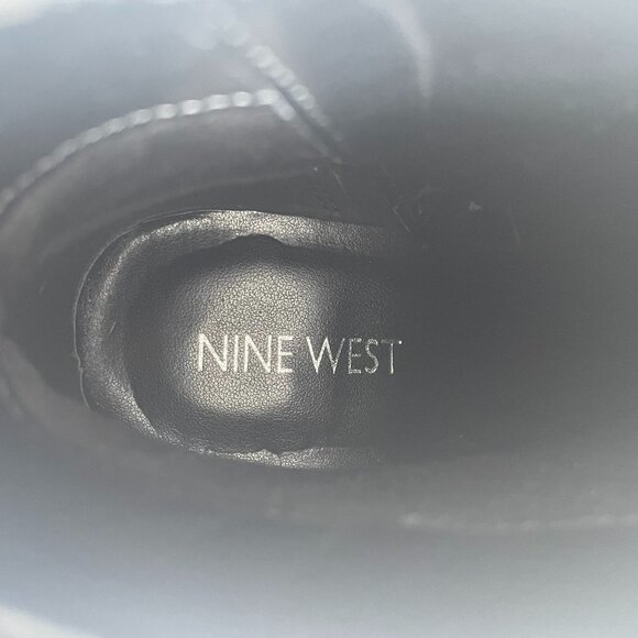 Nine West - Black Leather Ankle Boots - Picture 8 of 10